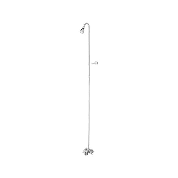 Homewerks 2-Handle Chrome Add-A-Shower
